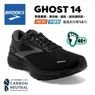 American BROOKS|Men's GHOST14 4E Last Smooth Wild Running Shoes Sneakers Marathon/Black1103694e020