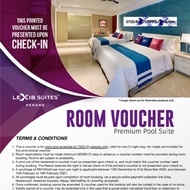 Lexis Hotel Penang / Premium Pool Suite / Seaview / Lexis Hotel / Hotel Penang /Hotel Bajet /Voucher Hotel [READY STOCK]