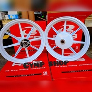 Rcb mags 8 spokes (RB8) 3 hole 185-14 /215-14white mio I 125 / Fazzio / mio gear / mio I 125 gt