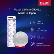 MAXELL ORIGINAL LITHIUM CR2032 BATTERY WATCH (BATERI JAM TANGAN CALCULATOR DAN REMOTE CONTROL)