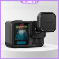 For GoPro Hero 13 Lens Cap Silicone Black Protective Cap Cover Shockproof Lens Case Dirt-Resistant f