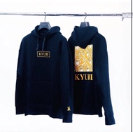 KYUBI S1 玖黑色連帽衛衣 Hoodie
