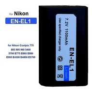 Camera Battery EN-EL1 1100mAh For Nikon Coolpix 775 885 995 990 5400 5700 E775 E885 E880 E995 E4300 