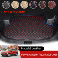 Đối với VW Volkswagen Tiguan MK1 5N 2009 ~ 2016 cốp xe ô tô lót hàng hóa Thảm cốp sau hành lý khay s