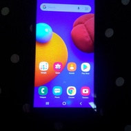 Samsung a01 core ram 1gb/16gb bekas , second