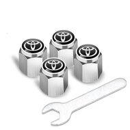 Nắp Van Lốp Ô Tô Toyota Corolla Cross BZ4X Vios Bằng Hợp Kim Nhôm Phụ Kiện Xe Hơi Chất Liệu Bền Bỉ C