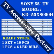 SONY KD-55X8000H 55" LED TV BACKLIGHT BAR READY STOCK KD55X8000H KD-55X8000 KD55X8000