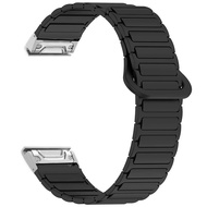 Dây đeo vòng từ tính silicon cho Garmin Fenix 8 AMOLED 47mm 51mm dây đeo đồng hồ thông minh có thể t