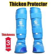 karate shin guard foot guard    karate shin instep guard  WKF guard