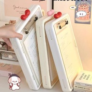 A a4 File Storage Box Splint Two-in-One Multi-Layer Student Test Paper Data Storage Box Writing Boar