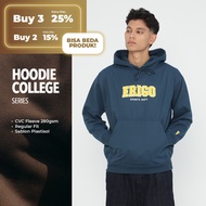 Erigo Hoodie College Zeshin Navy - Hoodie Jumper Fleece Unisex Sweater Men Sweatshirt Men