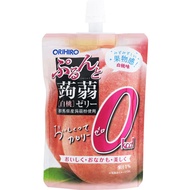 (Expiry 31th august 2024) Orihiro Konjac Jelly Peach 0 Calorie 130g