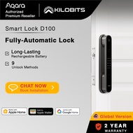 Aqara Smart Door Lock D100 Global Version Zigbee Password NFC Unlock Work with Homekit HomeKey