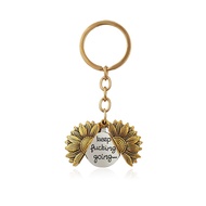 YangQian Sunflower Keychain Gifts for Women Men Girls Encouragement Inspirational Gifts Sunflower Lo