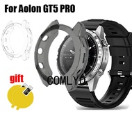 For Aolon GT5 PRO Smart watch Case Protective Bumper Soft TPU Cover Shell Screen Protector film