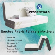 Foldable Mattress - ZRest Series (Bamboo Fabric + Complimentary Storage Bag)