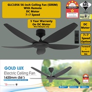 WinGuard Kipas Siling (56 inci 5 Bilah Alat Kawalan Jauh)/(60 inci 3 Bilah) Electric Ceiling Fan [SI
