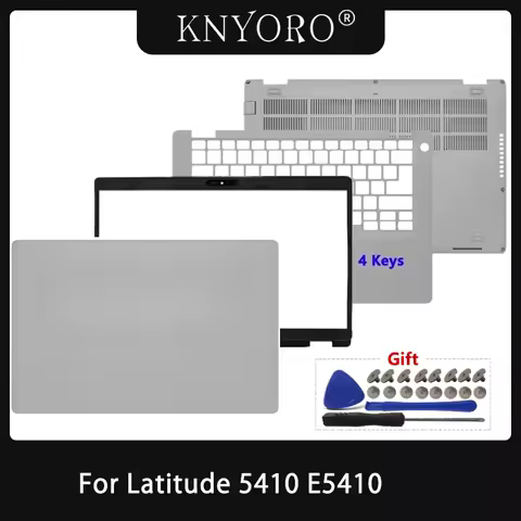 New Replace Case For Latitude 5410 E5410 LCD Back Cover Front Bezel Palmrest Top Lower Housing Botto