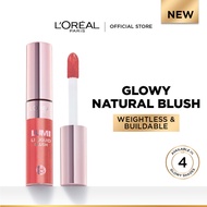 L’Oréal Paris Lumi Le Liquid Blush, Glowy Radiant Natural Blush Finish, Weightless and Buildable Liq