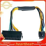 [Hot-Sale] 24 Pin to 8 Pin ATX PSU Power Adapter Cable for DELL Optiplex 3020 7020 9020 Precision T1