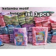 Contents: 3 pcs jumbo size floral mosquito nets 200x200