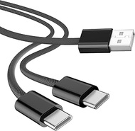 Short Carplay Cable USB C for iPhone 16e 16 Pro Max 15 Plus,2Pack 30cm/1FT USB A to USB C Charging C