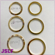 [Jslf] Vỏ đồng hồ có rãnh vàng inox cho rlx Datejust 31mm 36mm 41mm ☆