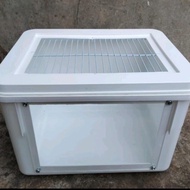 PROMO BOX MODIF AKRILIK KANDANG HAMSTER LANDAK MINI GERBIL REPTIL GECKO SIAP KIRIM