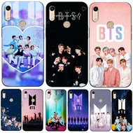 For Huawei y6 2019 Case Soft Silicon Phone Back Cover For Huawei Y 6 2019 with fingerprint hole on b