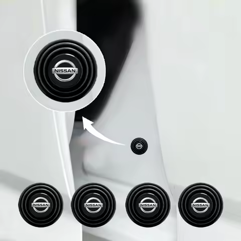 New Car Door Shock Absorber Cushion Shockproof Pad For Nissan Nismo GTR Tiida Sylphy Teana X Trail T