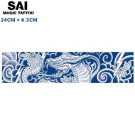 SAI MAGIC TATTOO Lasts to 2 weeks 24CM×6.3CM Tattoo sticker waterproof long lasting Temporary fake t