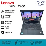 BARU Laptop lenovo thinkpad T480 ram 8gb ssd 256gb