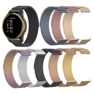 Garmin Vivoactive 3 music 3m 4 4s strap metal loop straps smart watch band accessories magnetic design fashion