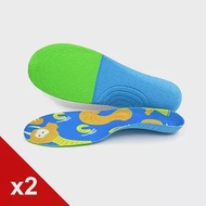 糊塗鞋匠 優質鞋材 C172 EVA硬式兒童足弓鞋墊 2雙 無 XS 14.5cm
