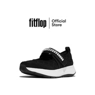FITFLOP F-MODE FLOW CRYSTAL QUILTED MJ รองเท้าผ้าใบผู้หญิง รุ่น E21