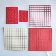 Use 1cm Red 1cm Round 1cm Magnetic Square Transparent Square Paper Magnetic Square Paper