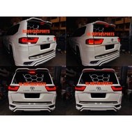 Toyota Land Cruiser FJ200 LC200 LC300 FJ300 Modellista rear roof top spoiler lip bodykit body kit LC