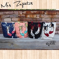 Mis Zapatos 2way: Handbag / Crossbody Bag Cotton