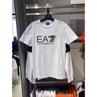 Armani/EA7 Men's New Round Neck Printed Casual Short Sleeve T-shirt