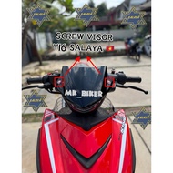 ORI SALAYA 🇻🇳 SCREW VISOR SALAYA WINDSHIED Y16ZR V1 V2 Y16 ABS SKRU SALAYA+WASHER MERAH SCREW VIETNA