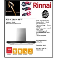 Rinnai-RH-C2859-SSW-Chimney-Hood| Local Singapore Warranty | Express Free Home Delivery
