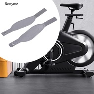 Ronyme 2 Pieces Exercise Bike Pedal Strap Cycle Exercise Bike Parts Gray Heavy Duty