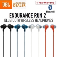 Jbl Endurance Run 2 Wireless Bluetooth Earphones Headphones Headset 1 Year Local Warranty