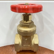 VIP 535 BRASS GATE  VALVE PN16 1 " (25MM)