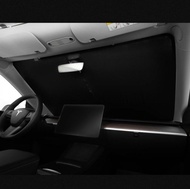 Tesla Model Y Jowua 前擋玻璃遮陽簾 Sunshade