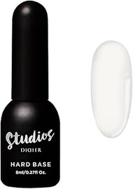 DIDIER LAB Premium Hard Base Gel Polish - Transparent LED UV Gel Base Coat - Invisible Fiberglass Pa