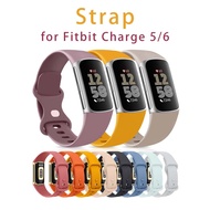 Replacement Fitbit Charge5 Charge6 Wristband Strap for Fitbit Charge 5 Fitbit Charge 6 /  Soft Silic