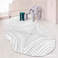 Imitation Cashmere Irregular Carpet Household Anti-Skid Thicked Blanket Living Room Bedroom Bedside 