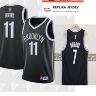 BRO0KLYN BLACK DURAN IRVING basketball jersey