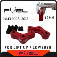 FUELTRUCK DMAX ITEQ 05-12 25MM LOWERED LIFT UP UPPER ARM BALL JOINT SPACER ADAPTER 1" ADJUS ALIGNMEN
